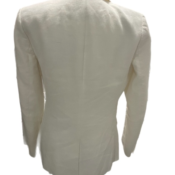 Jcrew white linen blazer - Picture 3 of 4